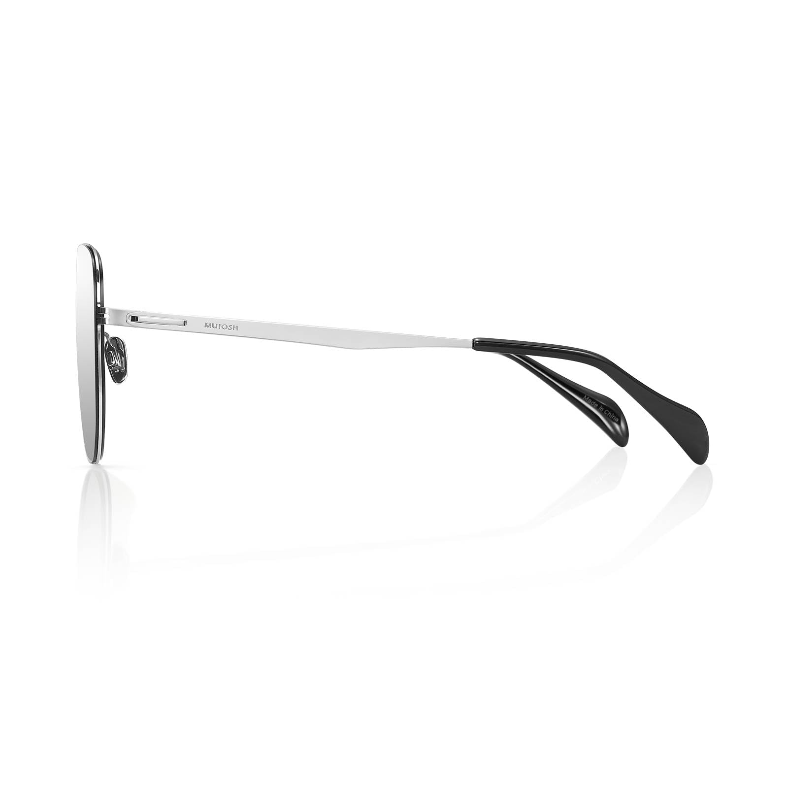 Retro Trendy Classic Aviator Sunglasses for Men Lightweight, Exclusive Eyewear Brand of EssilorLuxottica