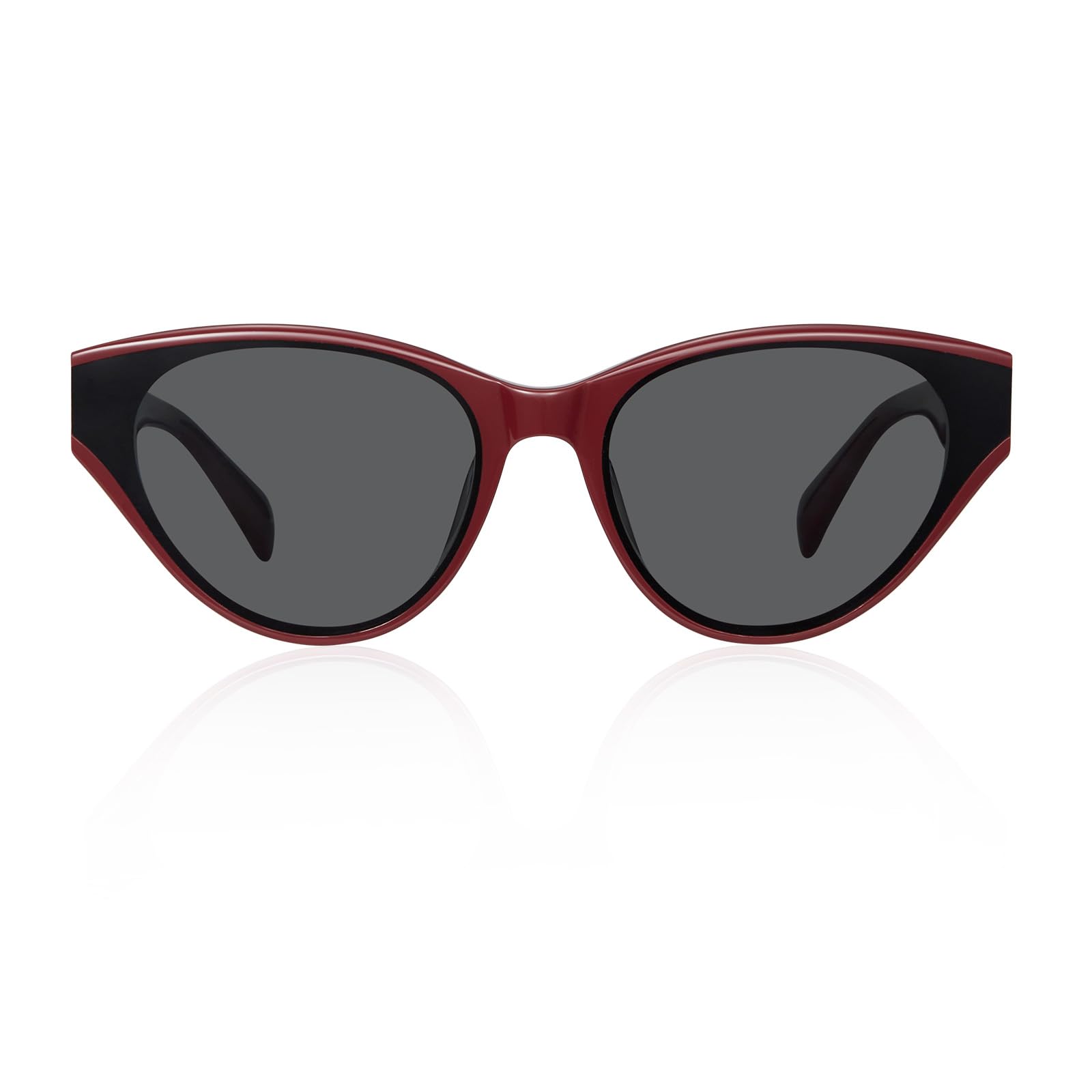 Retro Cat Eye Sunglasses for Women Men UV400 Protection | Exclusive Eyewear Brand of EssilorLuxottica, Trend-Forward Eyewear 