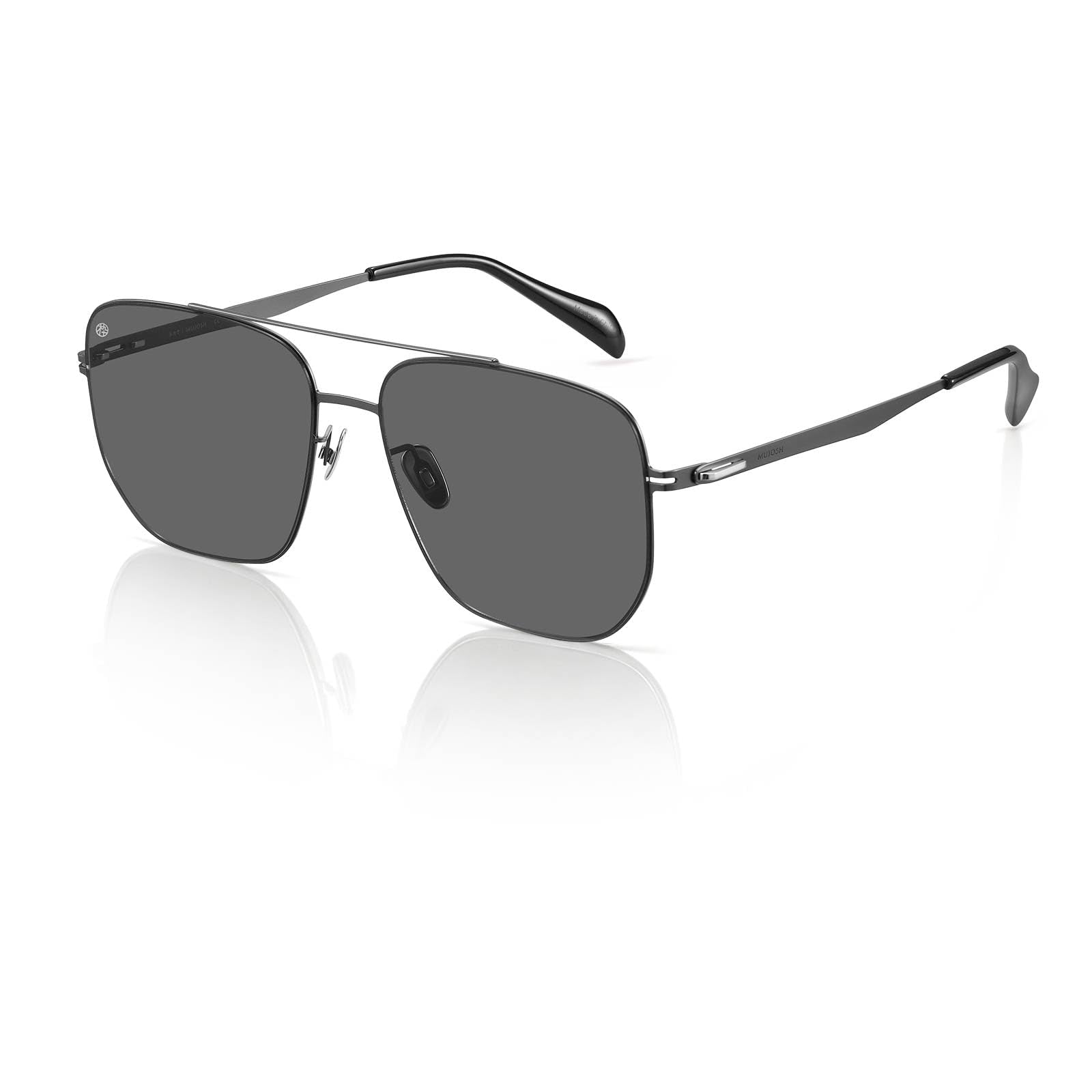 Retro Trendy Classic Aviator Sunglasses for Men Lightweight, Exclusive Eyewear Brand of EssilorLuxottica