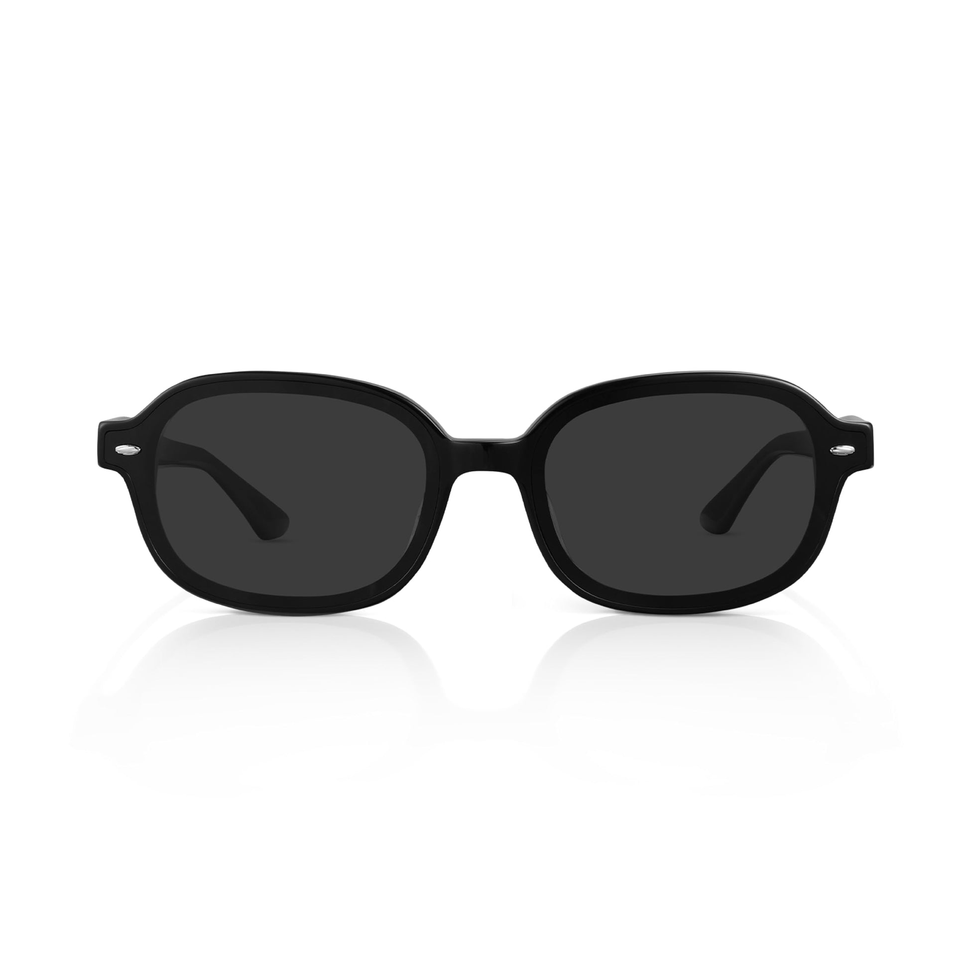 Retro Polarized Narrow Sunglasses for Women, Trendy 90s Y2K Sunnies, Exclusive Eyewear Brand of EssilorLuxottica