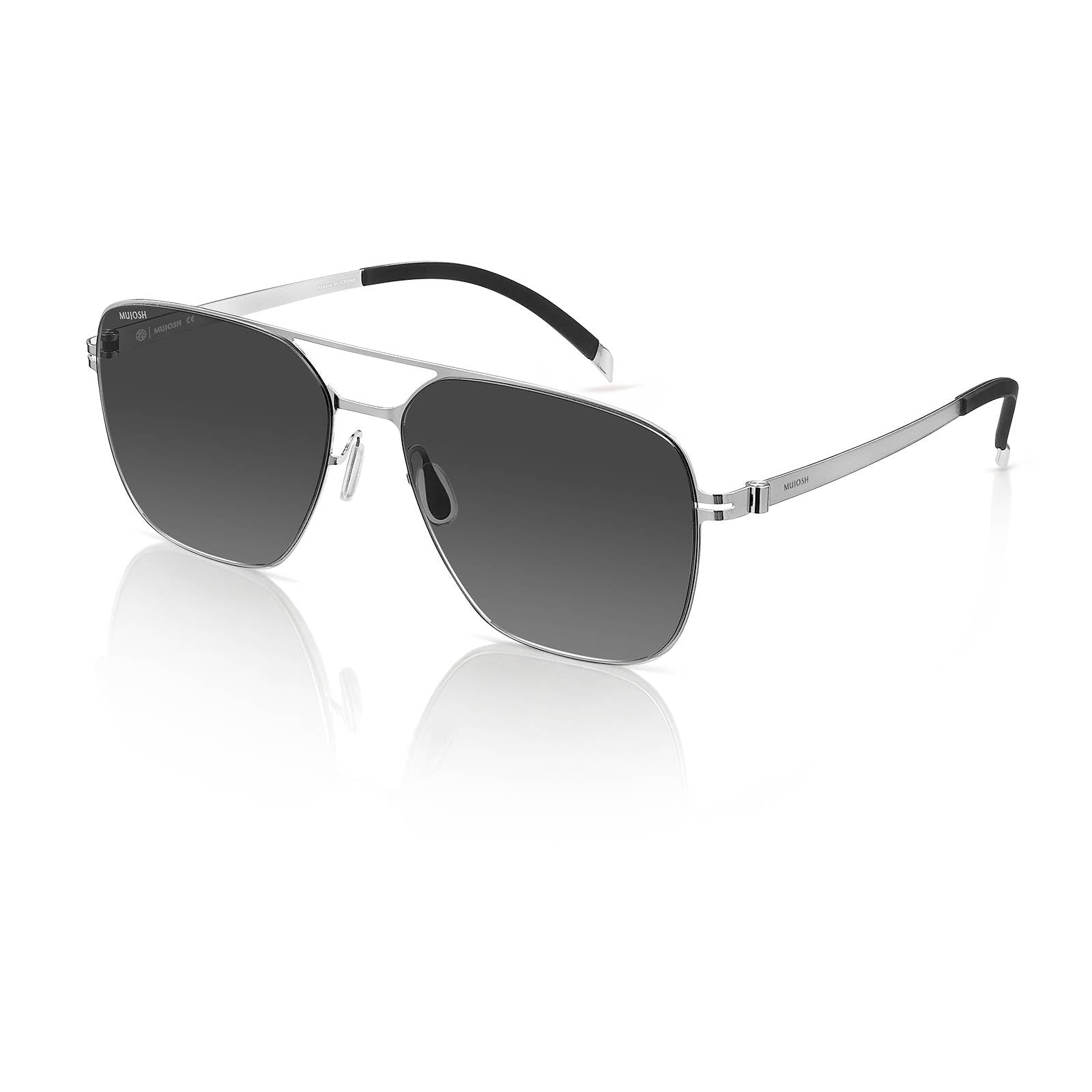 Retro Trendy Classic Aviator Sunglasses for Men Lightweight, Exclusive Eyewear Brand of EssilorLuxottica