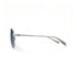 Titanium Aviator Sunglasses for Men Women, Lightweight 19.8g AQUA Hybrid Frame Polarized Shades, Anti-Oil UV400 Double Bridge