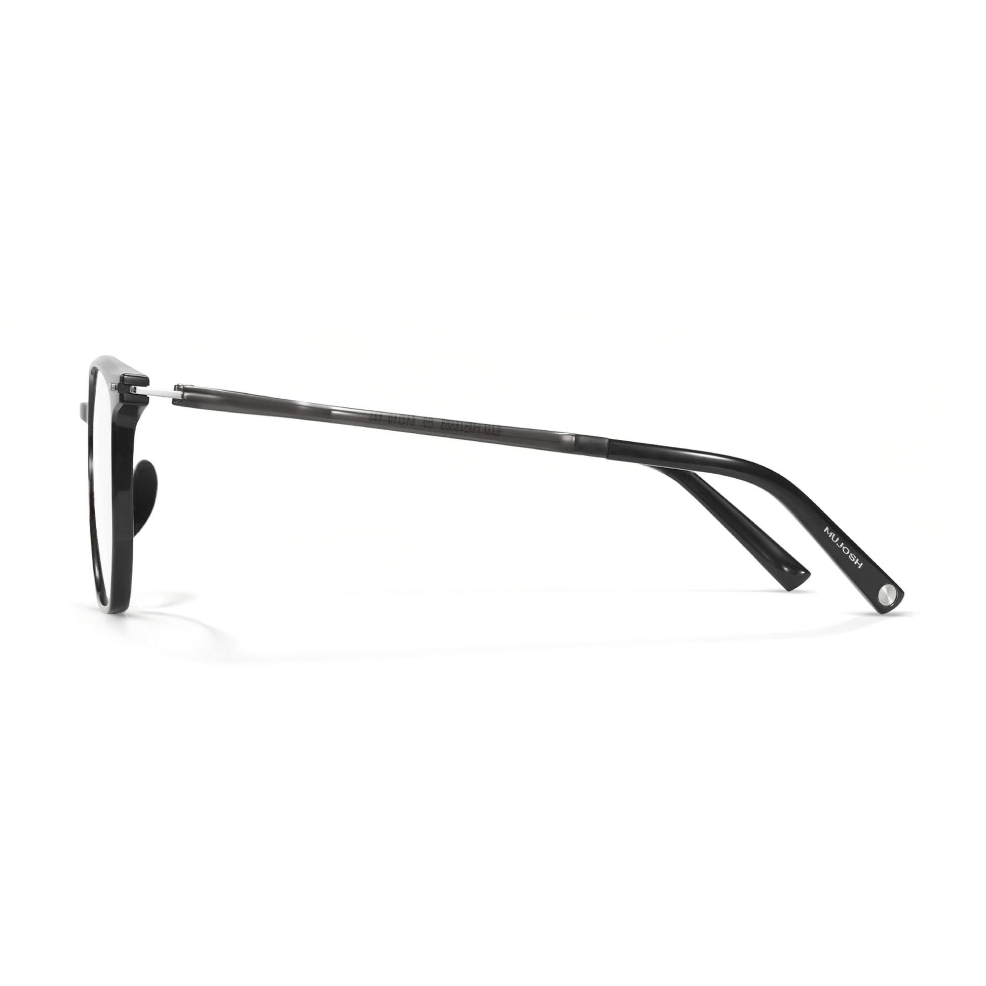 Ultem 9.6g Glasses Frames for Women Men, Lightweight Geometric Square Eyewear with Mortise-Tenon Hinge, Fashion Optical Frame