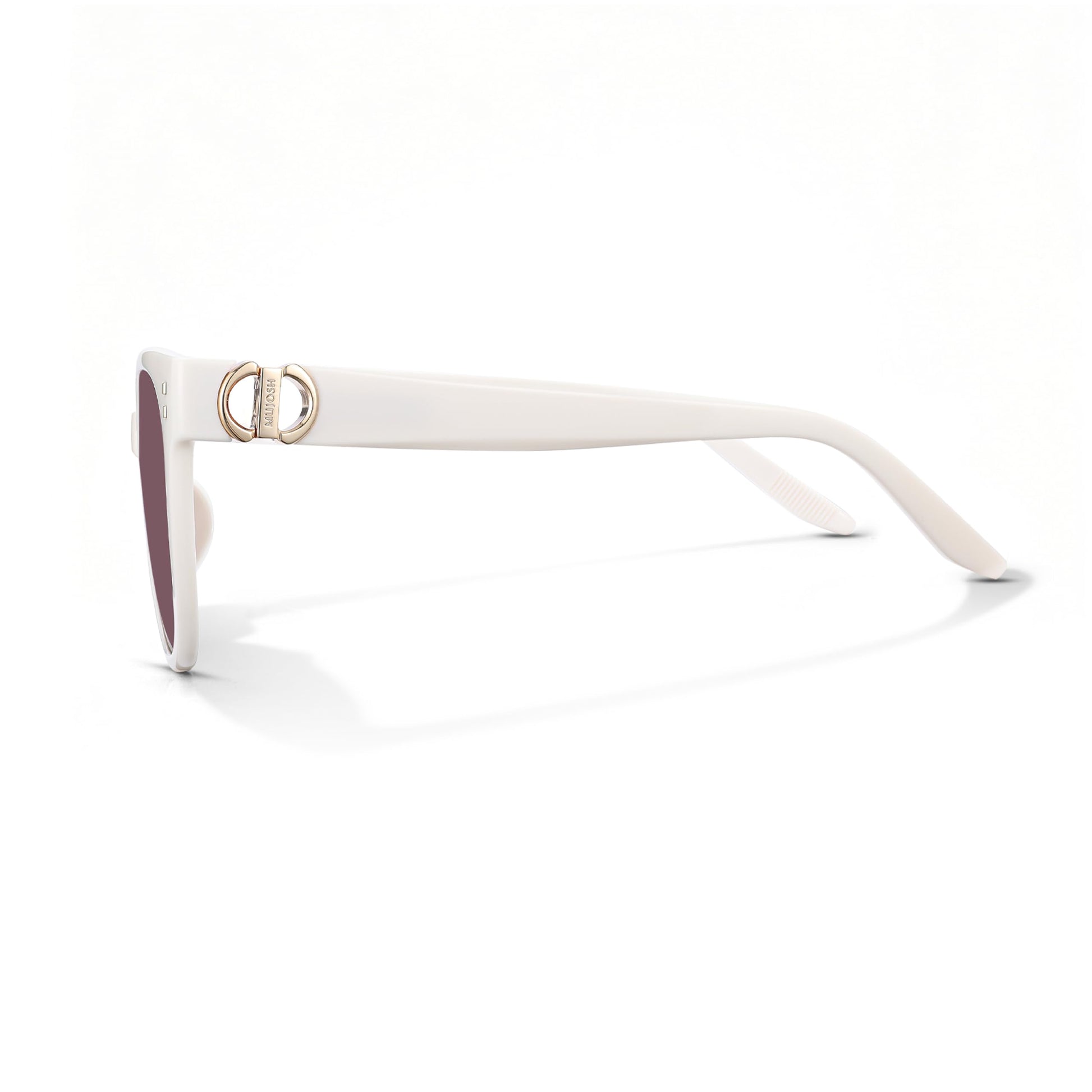 Oversized Square Sunglasses for Women Men, Lightweight TR90 Polarized Shades with Geometric Hinge, Anti-Oil UV400 Eyewear for