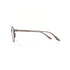 Lightweight 12.9g Crown Frame Glasses for Men Women, Non Prescription Fashion Eyewear with Spring Hinges, Anti-Slip Clear Gla