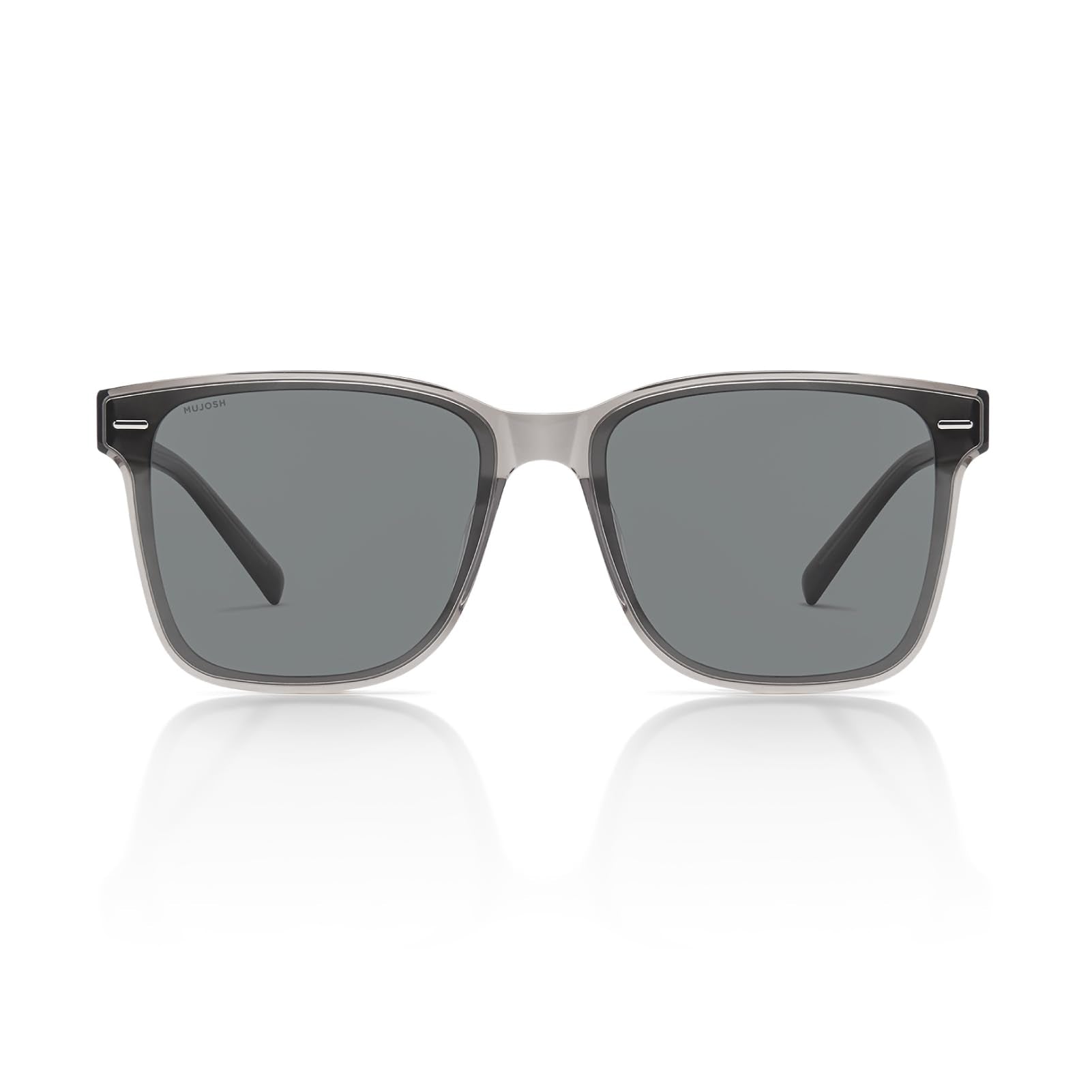 Trendy Square Oversized Polarized Sunglasses for Women Men, Exclusive Eyewear Brand of EssilorLuxottica