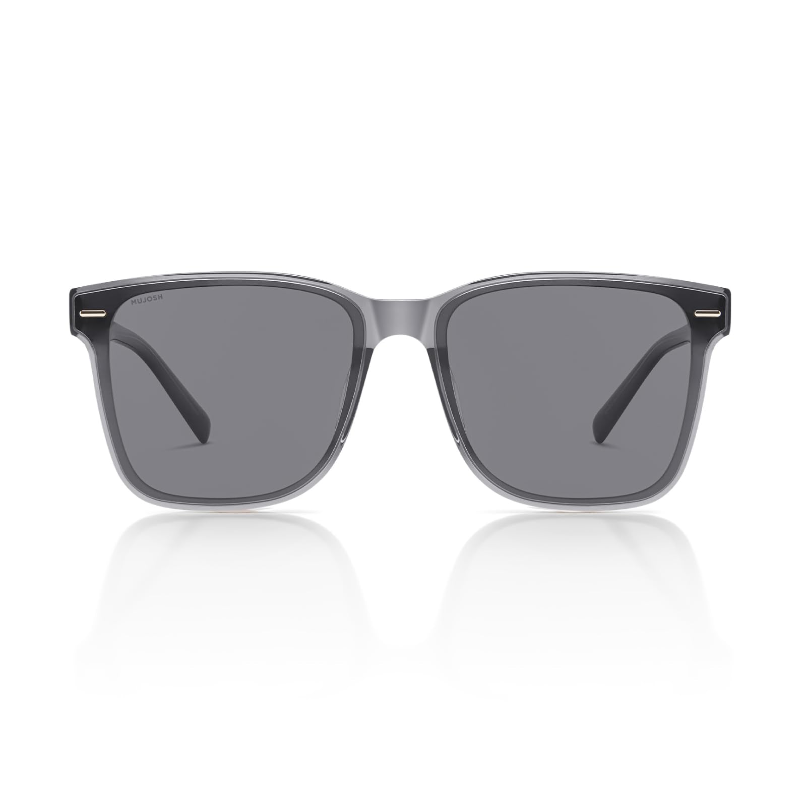 Trendy Square Oversized Polarized Sunglasses for Women Men, Exclusive Eyewear Brand of EssilorLuxottica