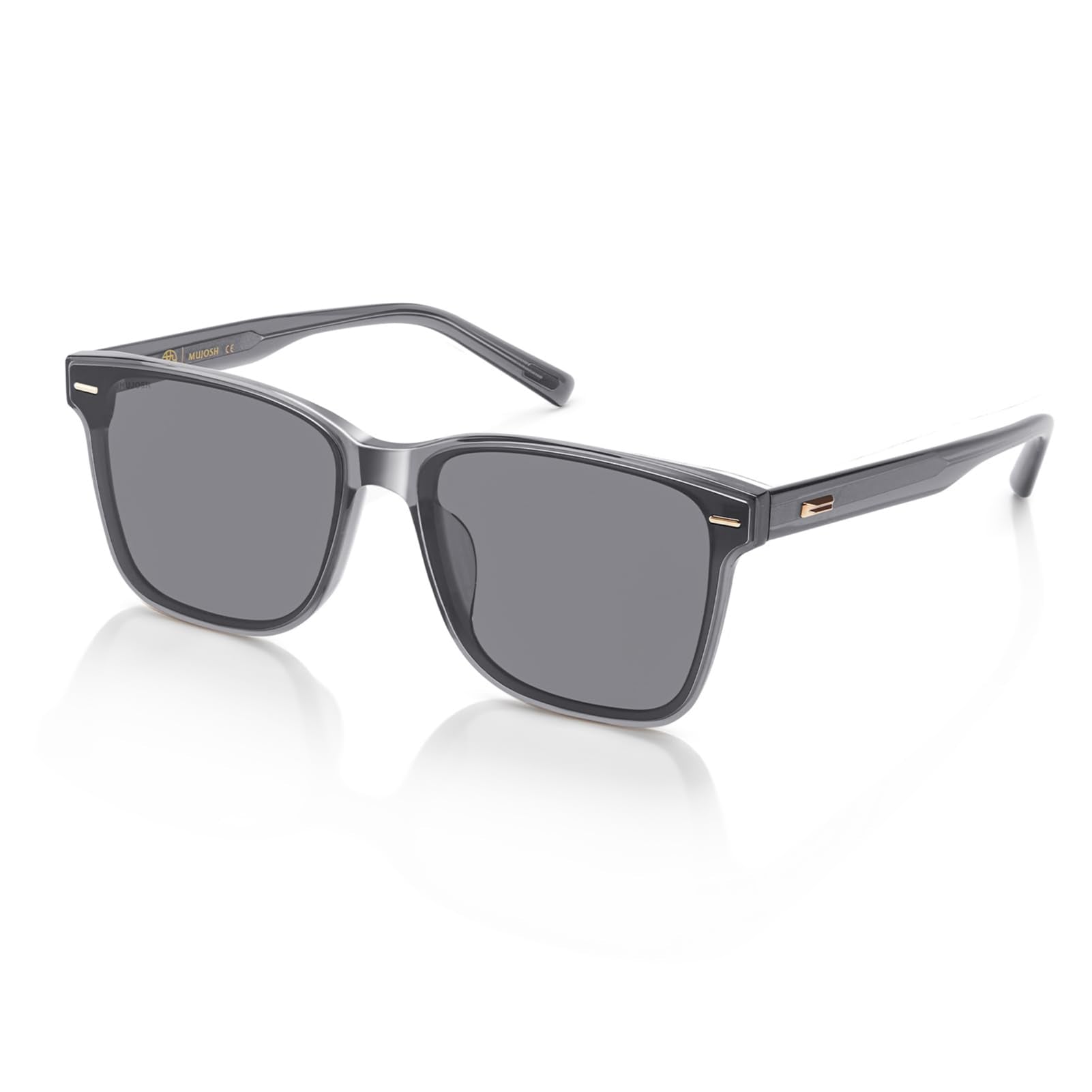 Trendy Square Oversized Polarized Sunglasses for Women Men, Exclusive Eyewear Brand of EssilorLuxottica