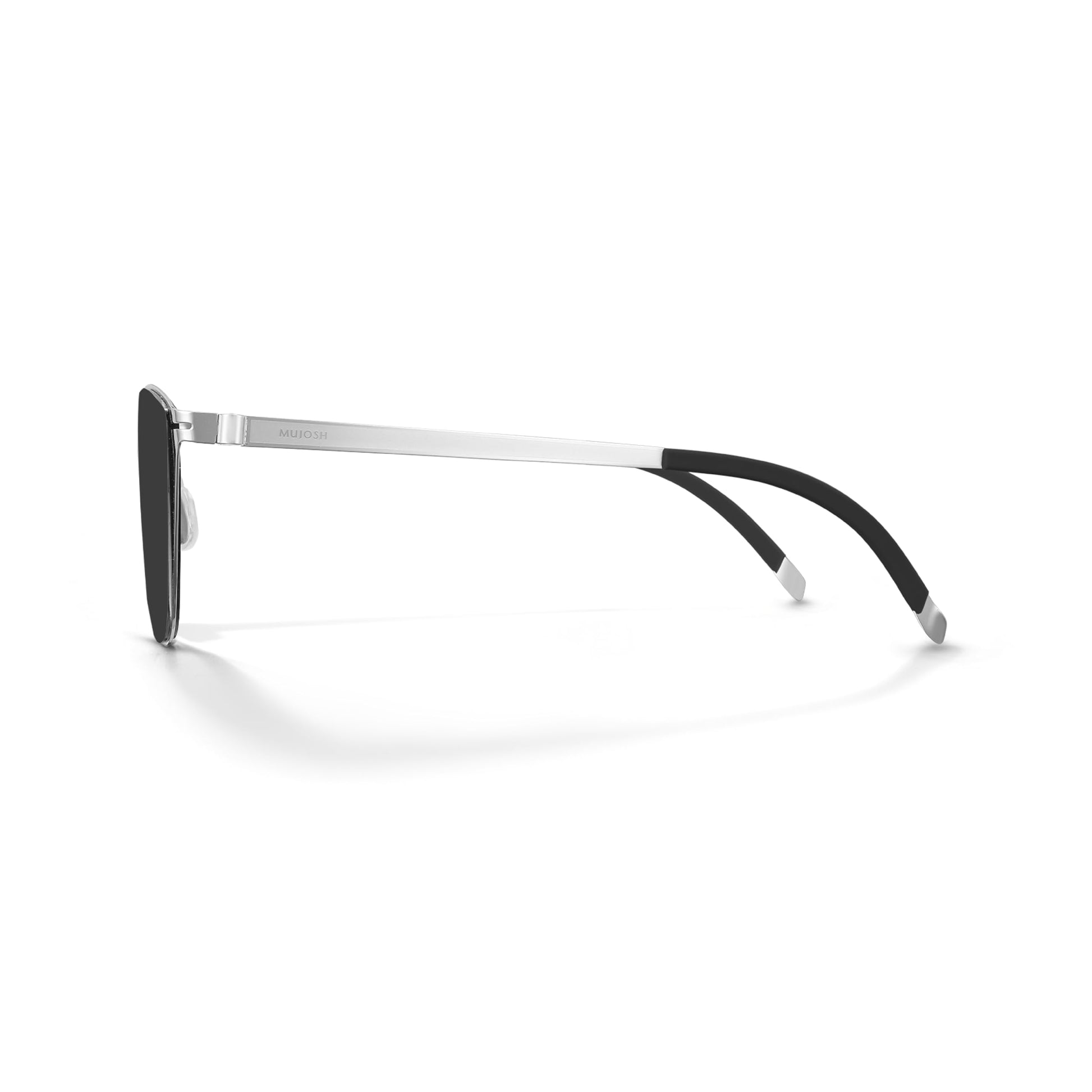 Screwless Polarized Cat-Eye Metal Shades Sunglasses for Women Men, Brand of EssilorLuxottica