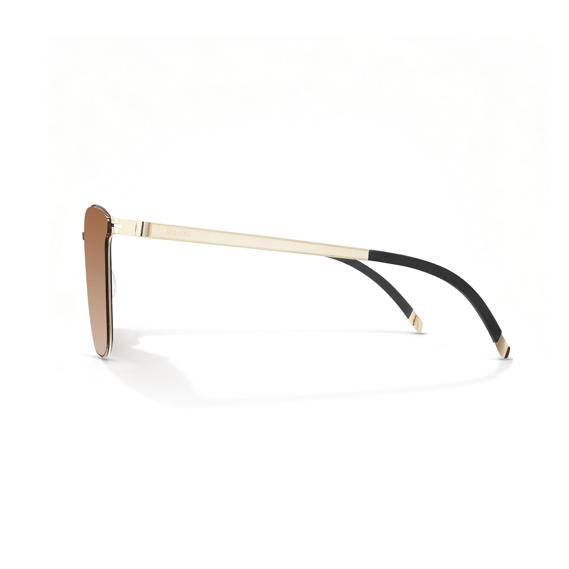 Screwless Polarized Cat-Eye Metal Shades Sunglasses for Women Men, Brand of EssilorLuxottica