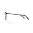 Beta-Titanium Glasses Frames for Women Men, Lightweight 13.5g Square Eyewear with Matte Gold Temples, Fashion Frame for Offic
