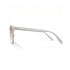Square Sunglasses for Women Men, Lightweight 21.9g AQUA Flexible Frame with Spring Hinges, Anti-Oil UV400 Shades with Crystal