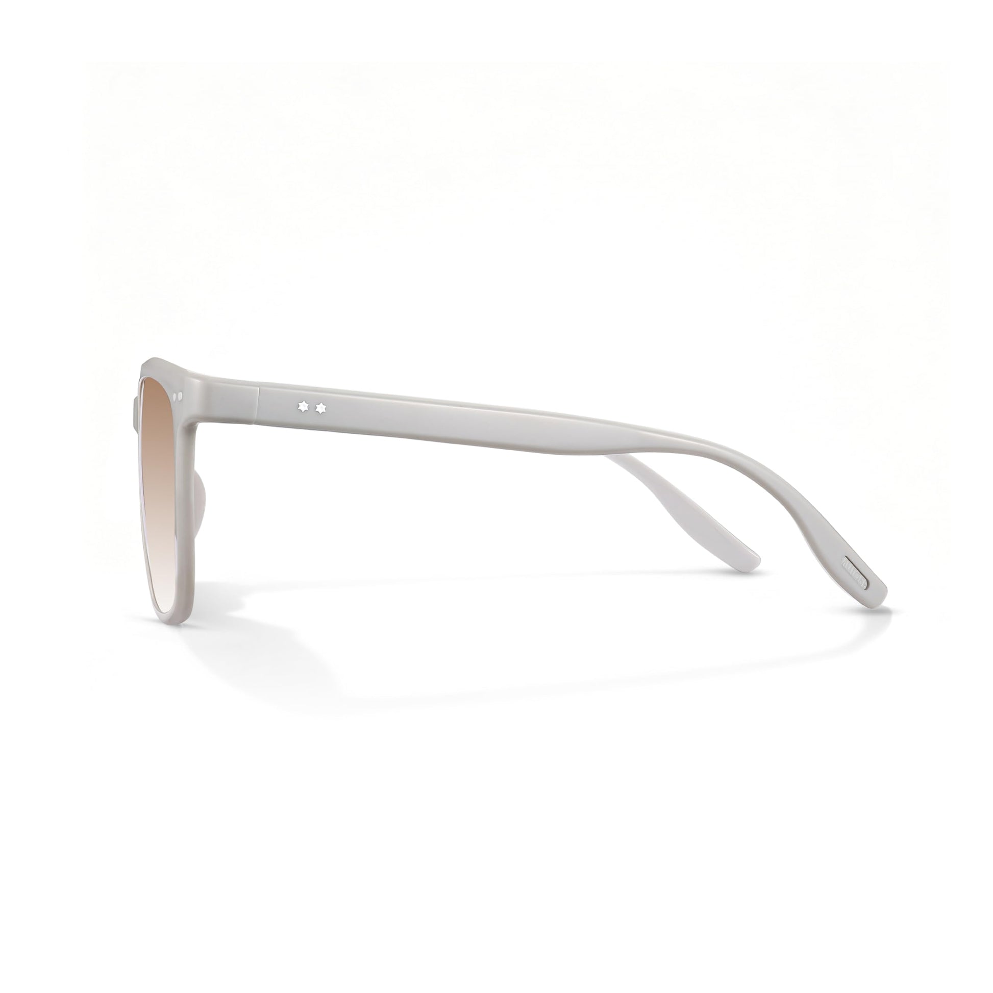 Square Sunglasses for Women Men, Lightweight 21.9g AQUA Flexible Frame with Spring Hinges, Anti-Oil UV400 Shades with Crystal