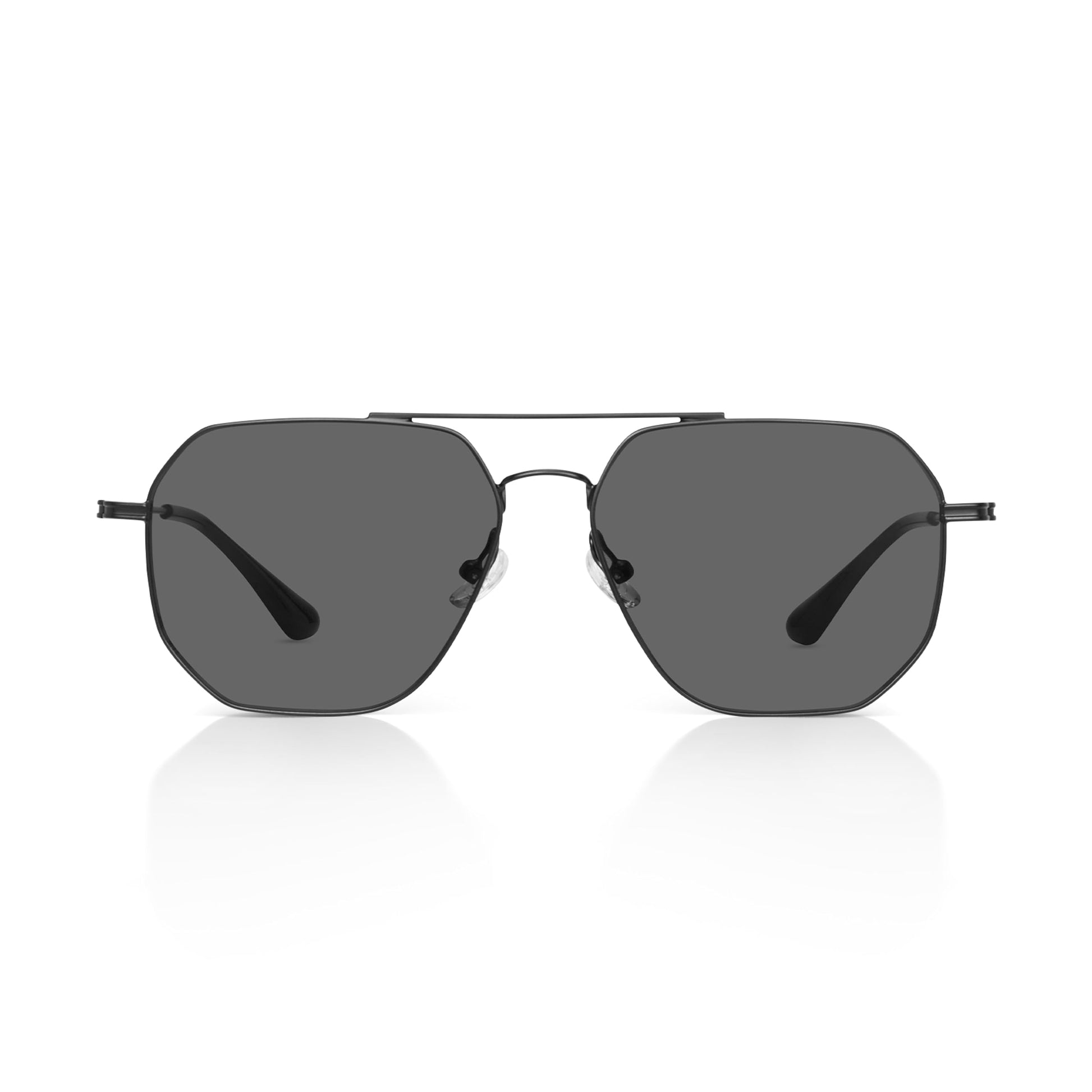 Retro Trendy Classic Aviator Sunglasses for Men Lightweight, Exclusive Eyewear Brand of EssilorLuxottica