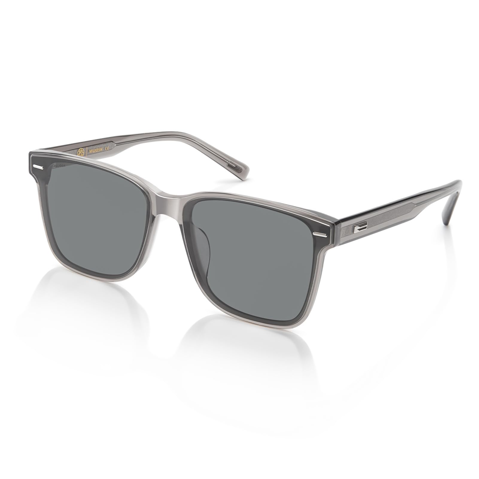 Trendy Square Oversized Polarized Sunglasses for Women Men, Exclusive Eyewear Brand of EssilorLuxottica