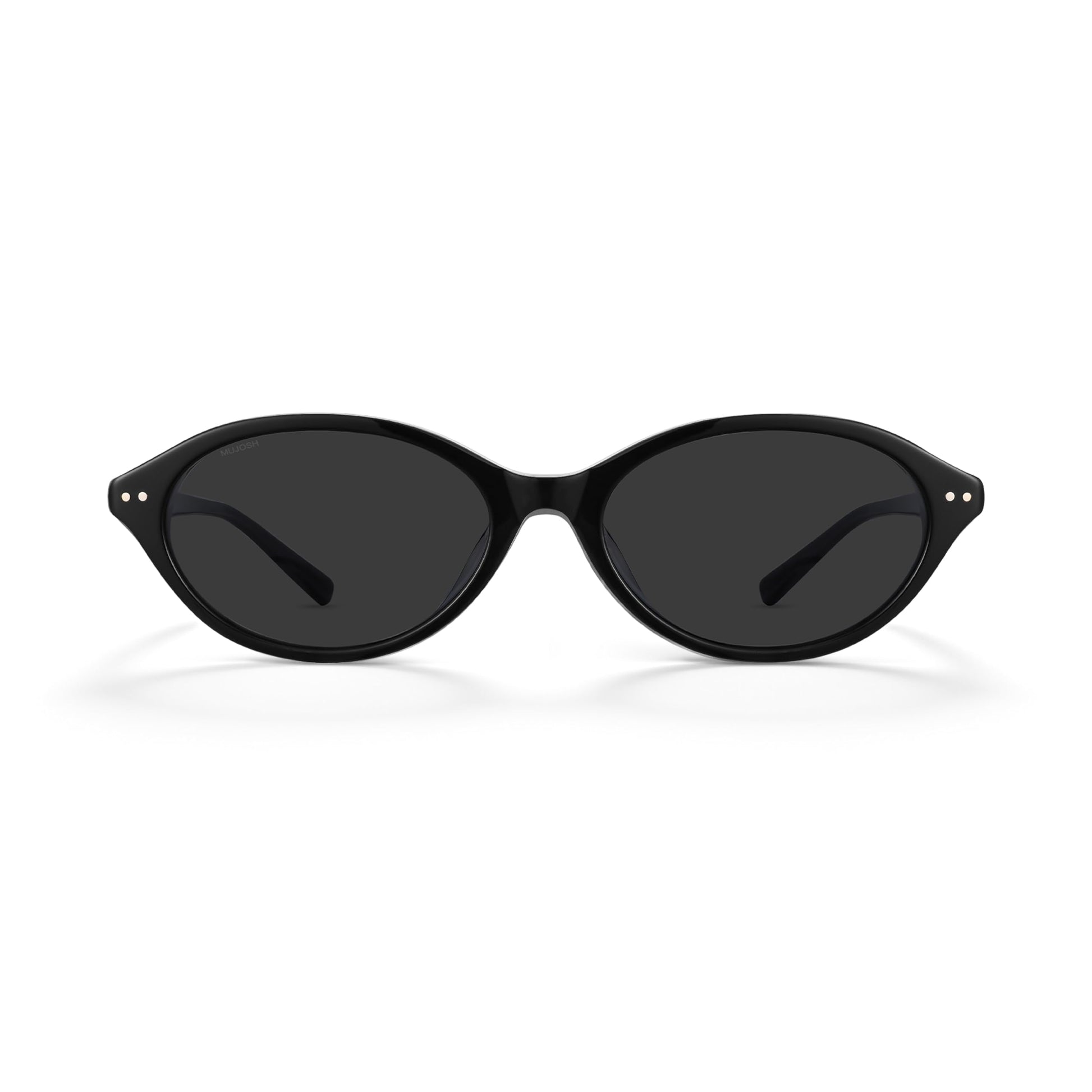 Retro Polarized Narrow Sunglasses for Women Men, Trendy 90s Y2K Sunnies, Exclusive Eyewear Brand of EssilorLuxottica
