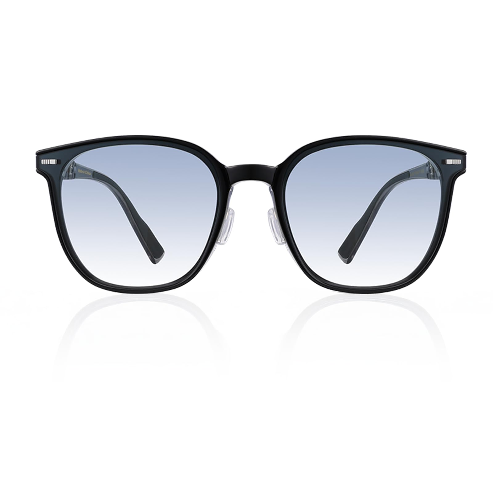Square Folding Sunglasses for Women Men UV Protection Anti-Glare, Exclusive Eyewear Brand of EssilorLuxottica