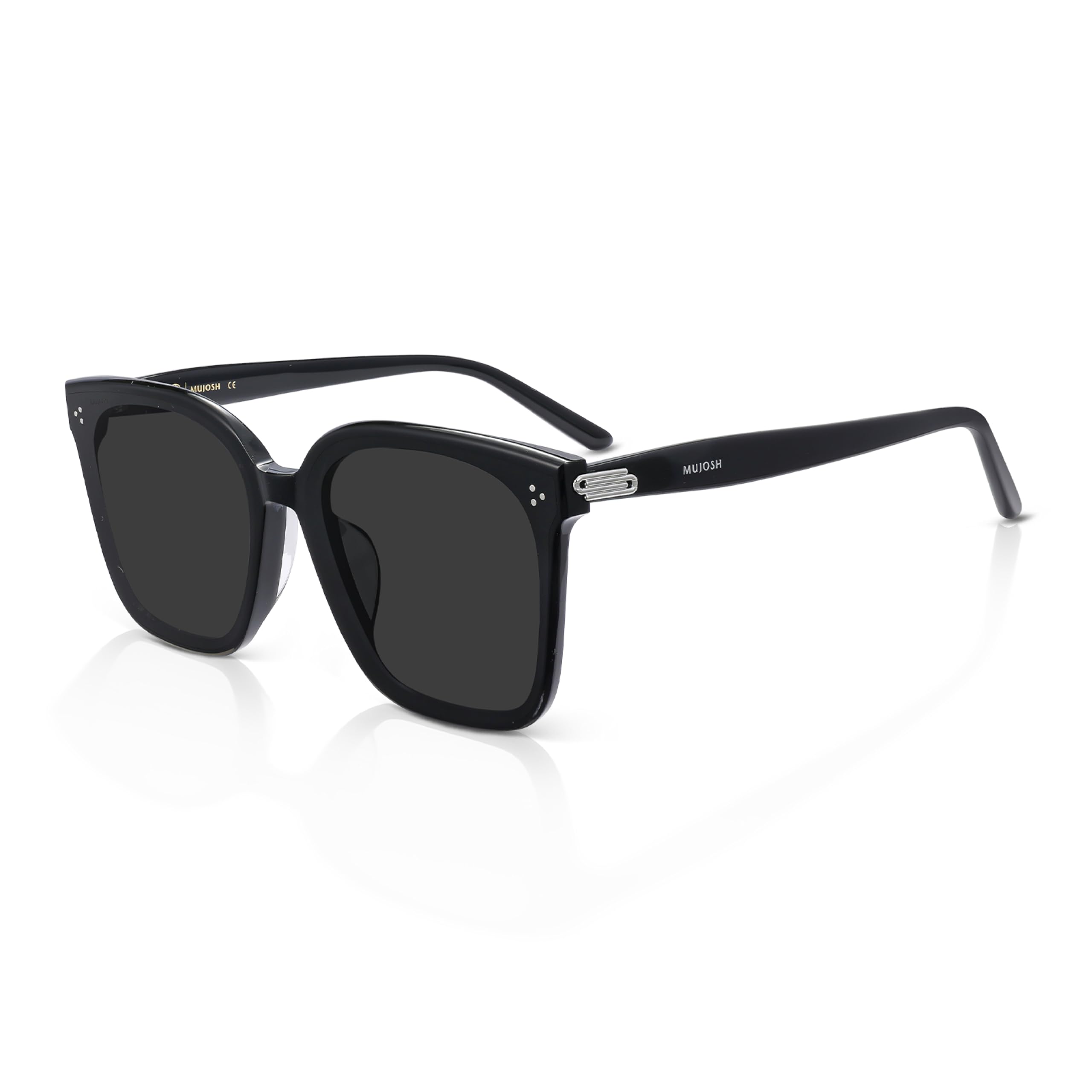 Trendy Square Oversized Polarized Sunglasses for Women Men, Exclusive Eyewear Brand of EssilorLuxottica