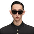 Retro Round Square Sunglasses for Women Men, Vintage Shades UV400 Protection, Exclusive Brand of EssilorLuxottica