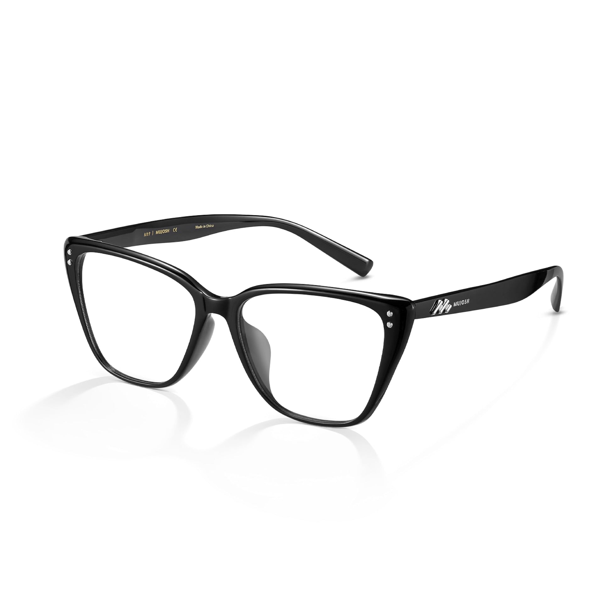 Trendy Diamond Cat-Eye Lightweight Prescription Eyeglass Frames, Exclusive Eyewear Brand of EssilorLuxottica