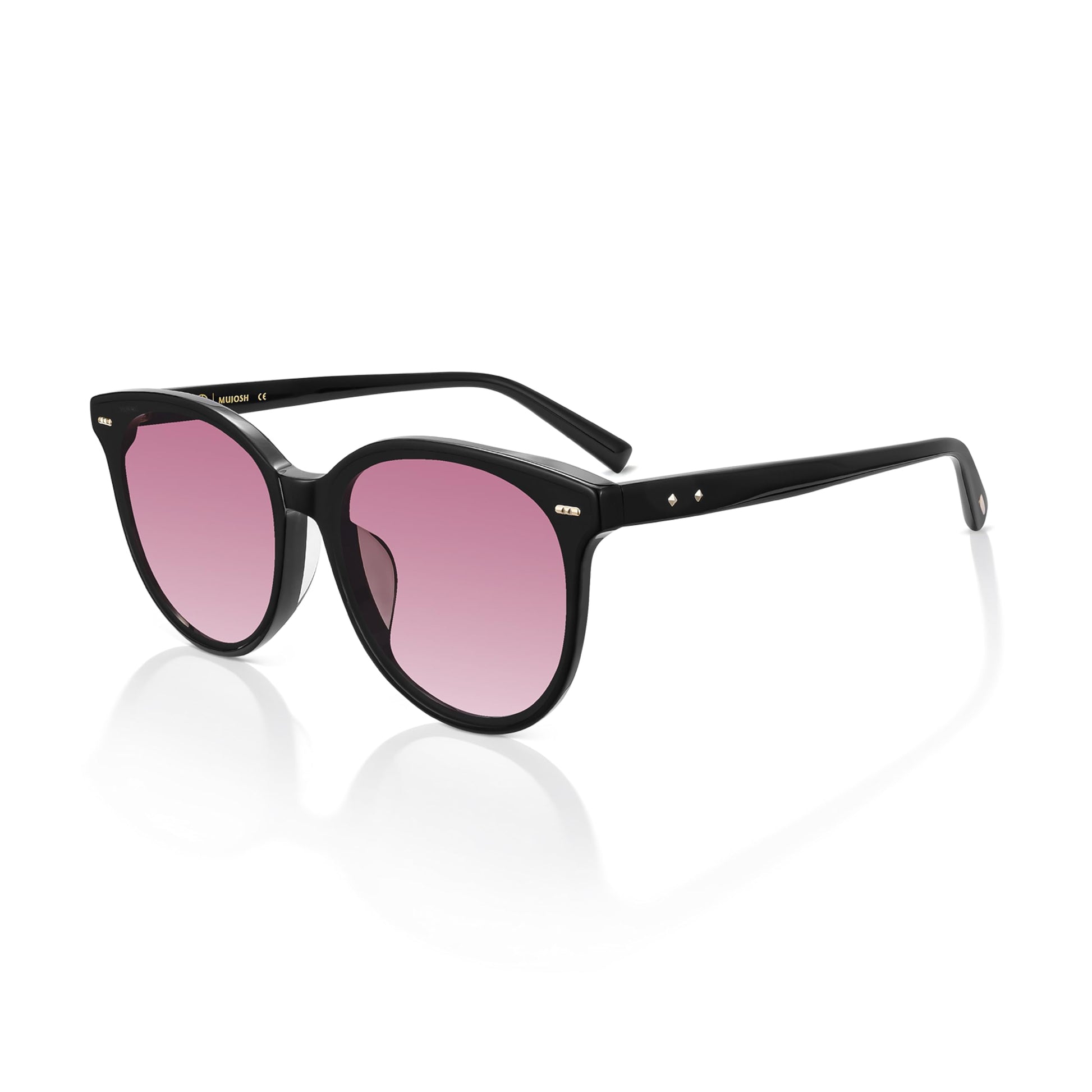 Retro Round Square Sunglasses for Women Men, Vintage Shades UV400 Protection, Exclusive Brand of EssilorLuxottica