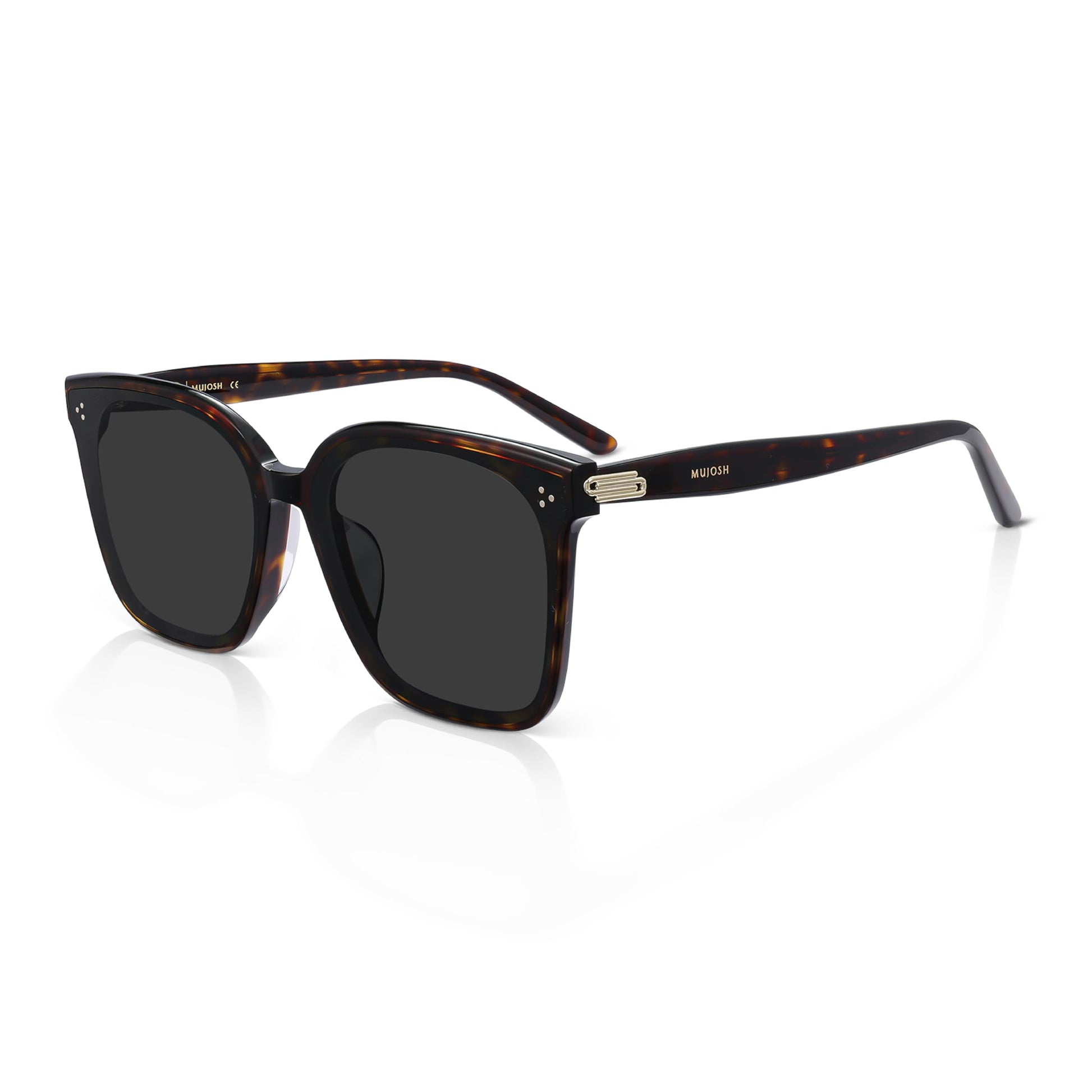 Trendy Square Oversized Polarized Sunglasses for Women Men, Exclusive Eyewear Brand of EssilorLuxottica