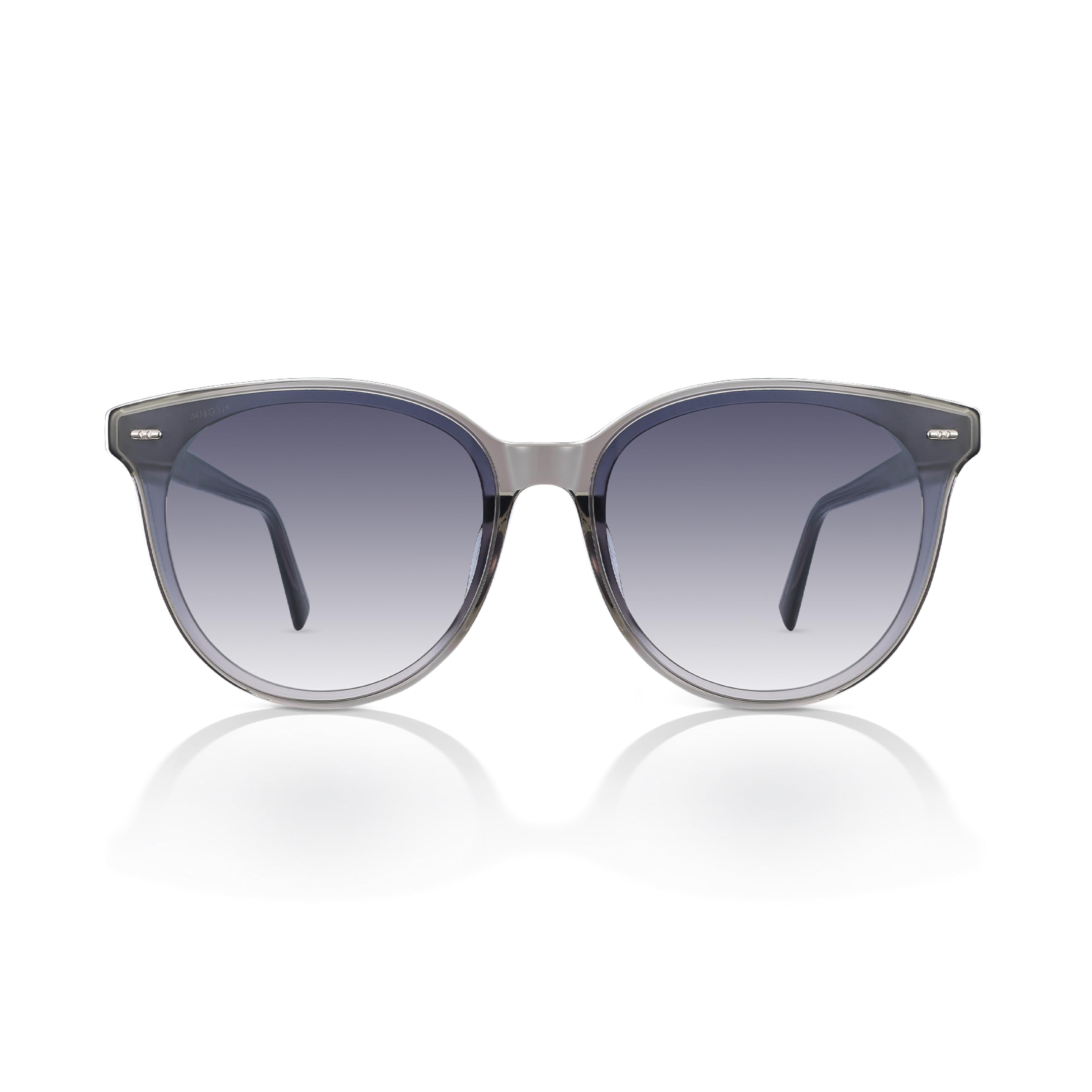 Retro Round Square Sunglasses for Women Men, Vintage Shades UV400 Protection, Exclusive Brand of EssilorLuxottica
