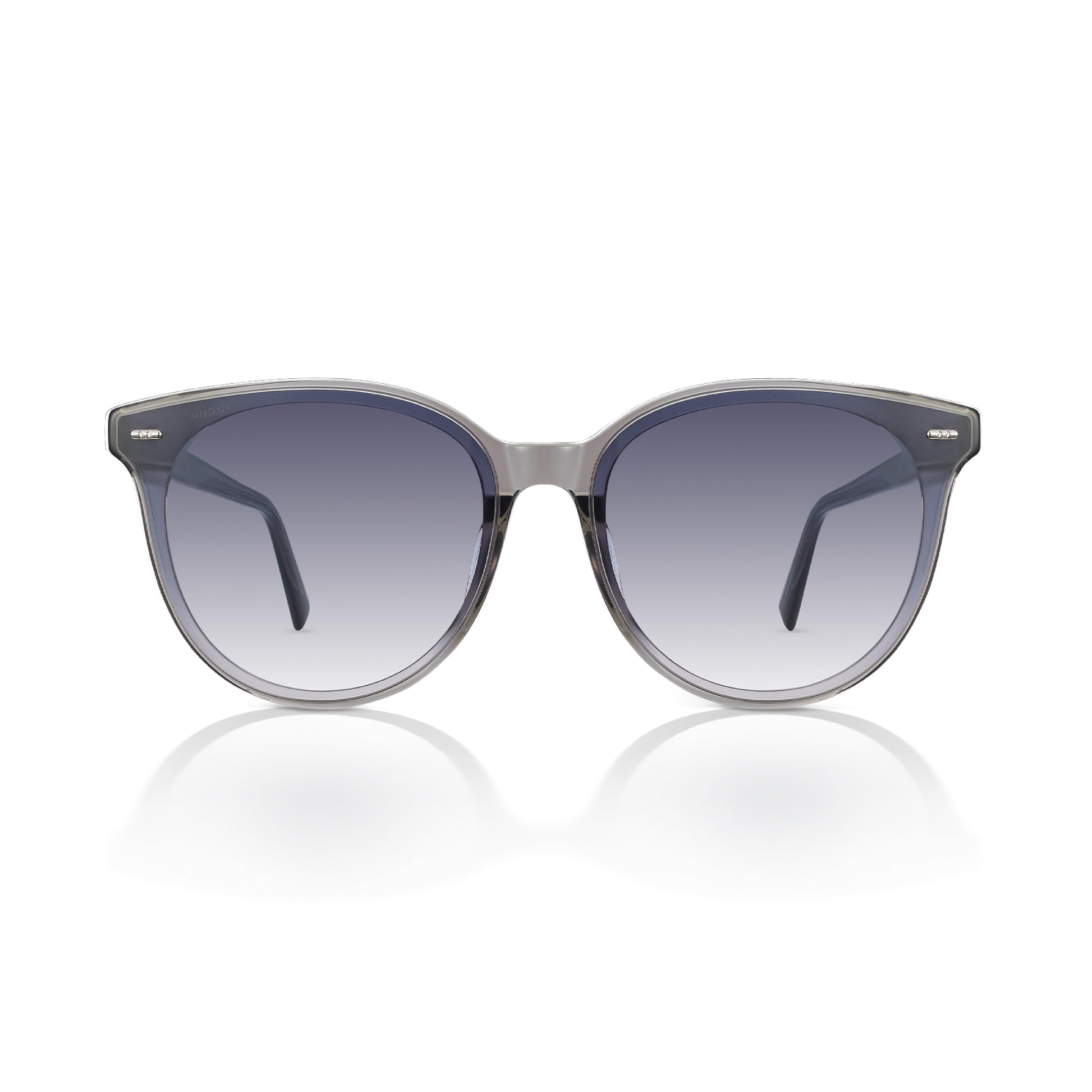 Retro Round Square Sunglasses for Women Men, Vintage Shades UV400 Protection, Exclusive Brand of EssilorLuxottica