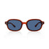 Retro Polarized Narrow Sunglasses for Women, Trendy 90s Y2K Sunnies, Exclusive Eyewear Brand of EssilorLuxottica