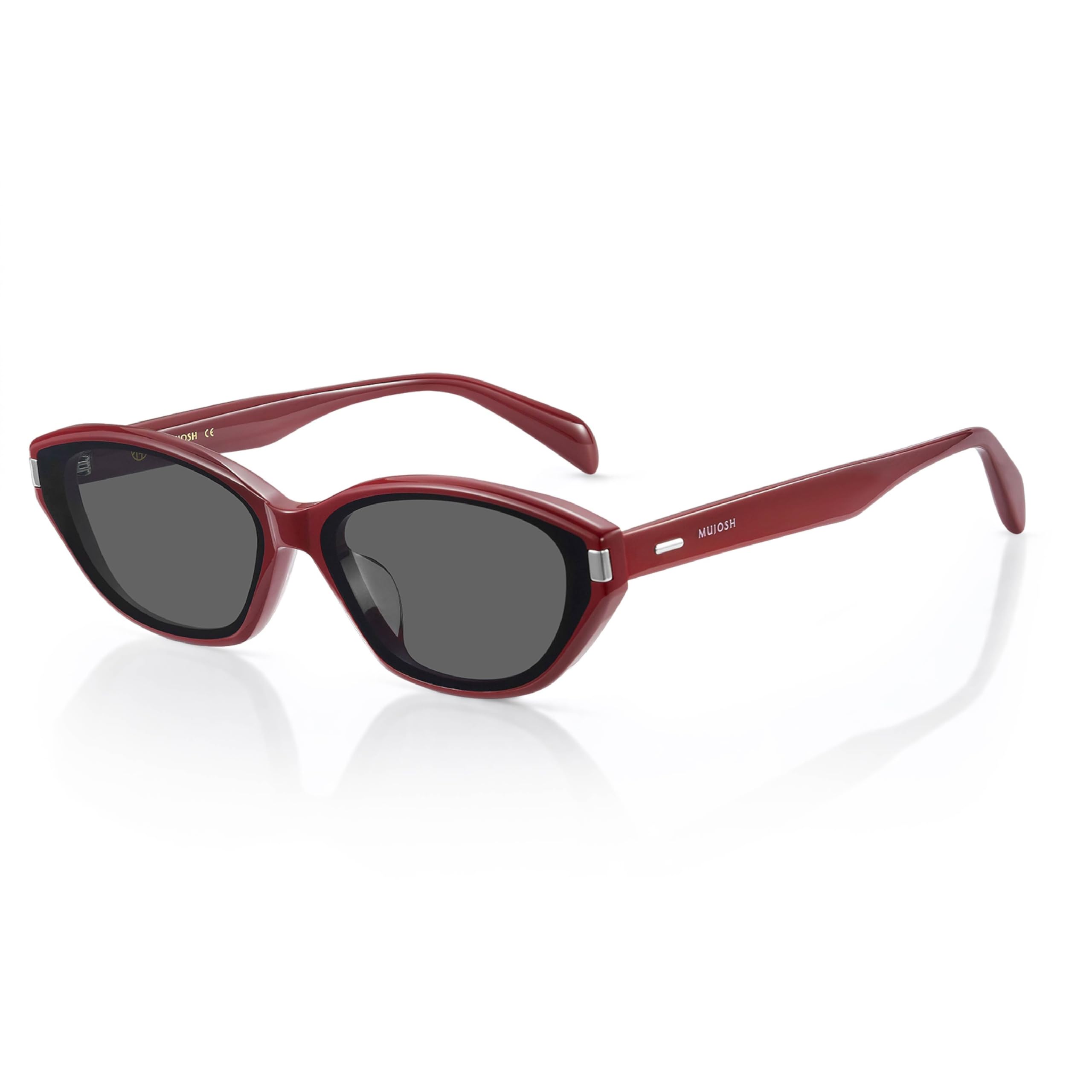 Vintage Polarized Cat-Eye Sunglasses for Women UV Protection, Exclusive Eyewear Brand of EssilorLuxottica