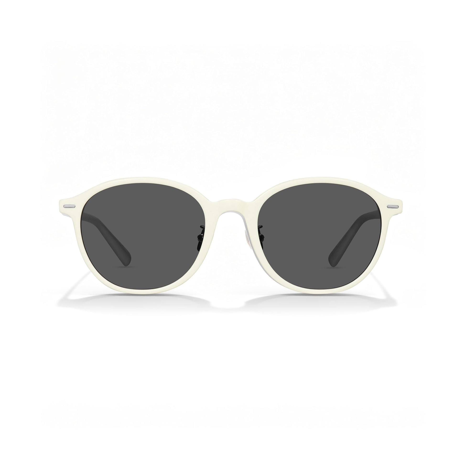 Retro Round Square Sunglasses for Women Men, Vintage Lightweight Shades for Driving, Travel & Fashion Accessories, Dark Apric