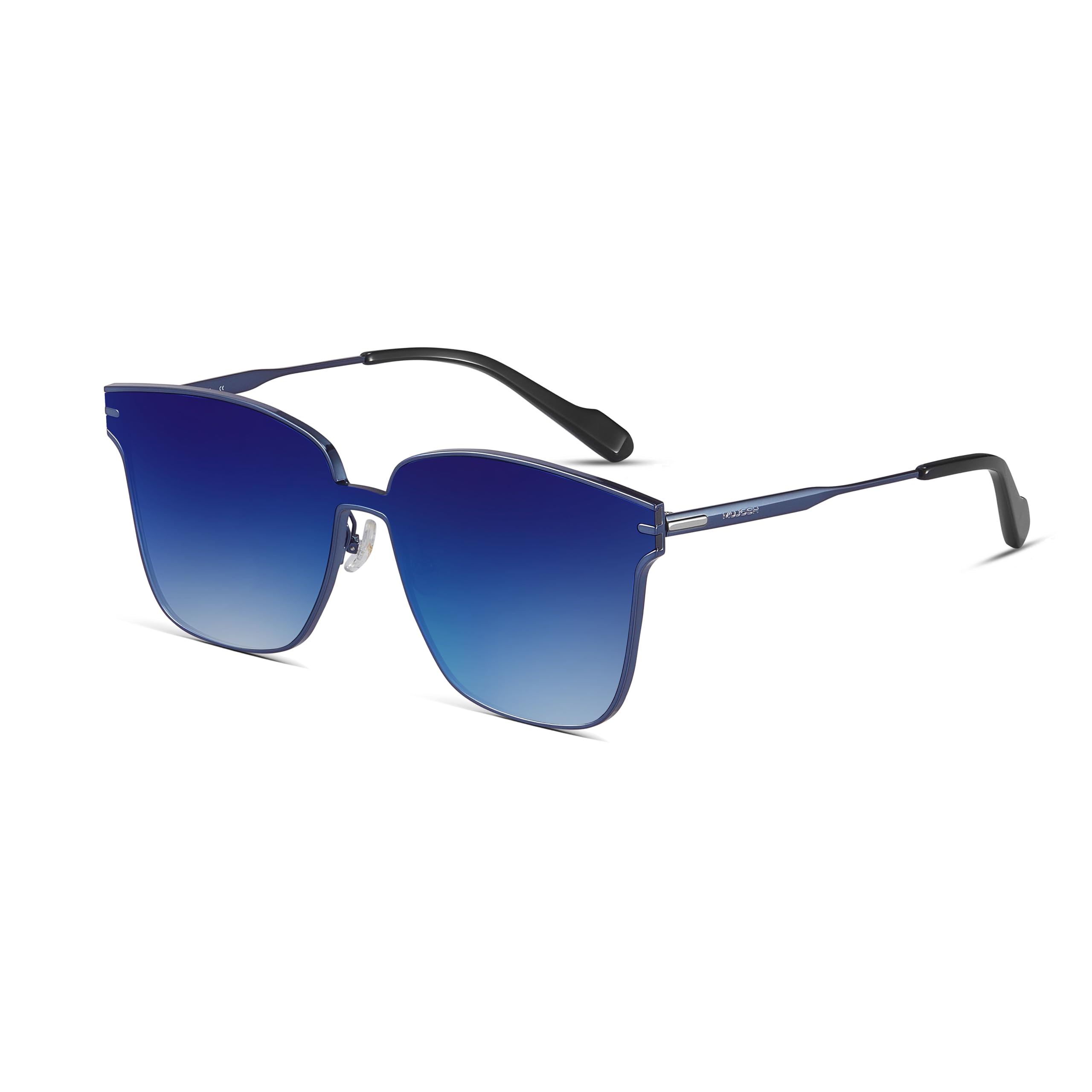 Retro Square Polarized Oversized Sunglasses UV400 Protection for Women Men
