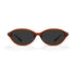 Retro Polarized Narrow Sunglasses for Women Men, Trendy 90s Y2K Sunnies, Exclusive Eyewear Brand of EssilorLuxottica