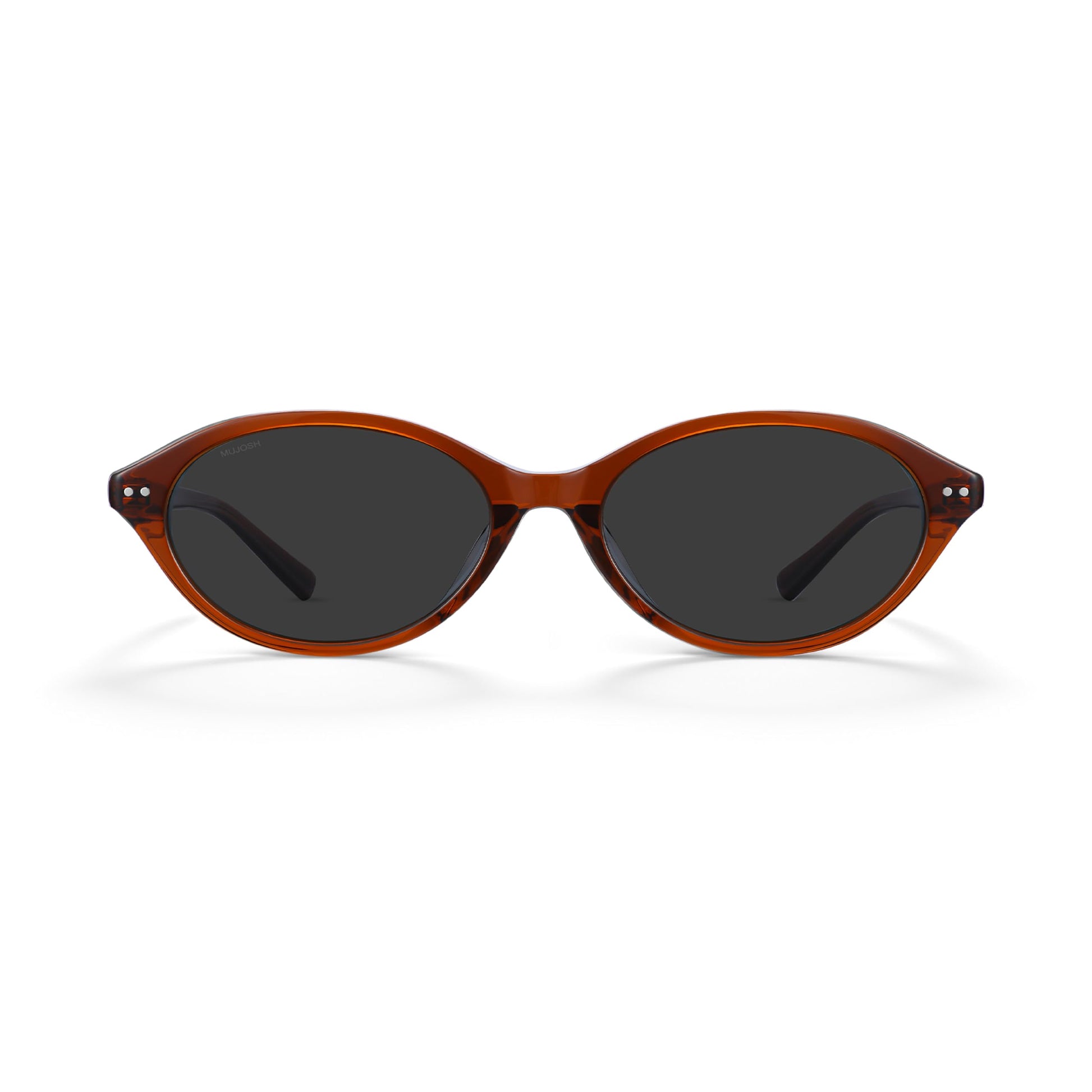 Retro Polarized Narrow Sunglasses for Women Men, Trendy 90s Y2K Sunnies, Exclusive Eyewear Brand of EssilorLuxottica