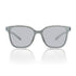Futuristic Narrow Sunglasses for Women Men, Lightweight TR90 One-Piece Bent Lens, Exclusive Brand of EssilorLuxottica