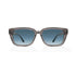 Trendy Narrow Square Sunglasses for Women Men, Acetate Polarized Shades with Hollow Metal Decor & Crystal Logo, UV400 Eyewear