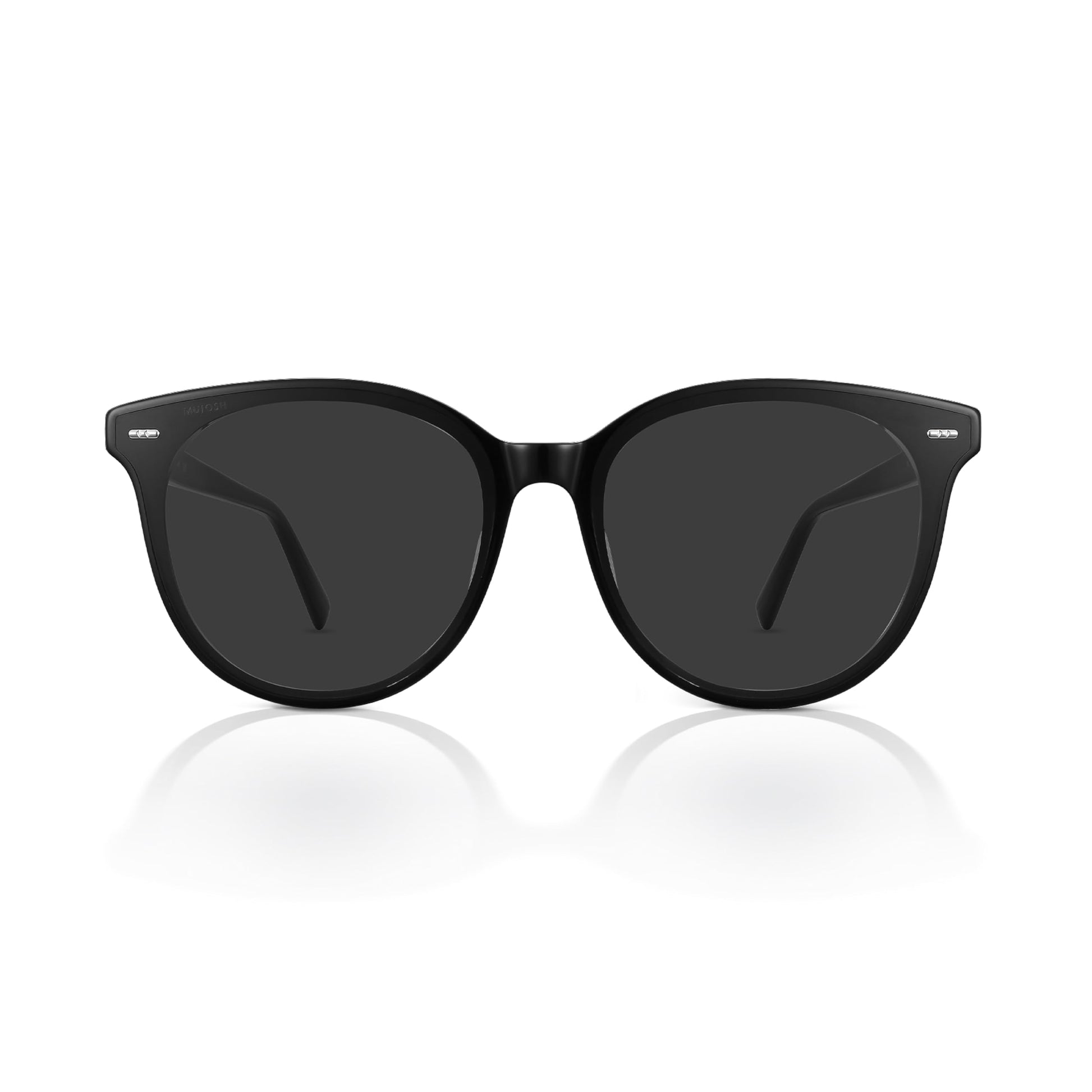 Retro Round Square Sunglasses for Women Men, Vintage Shades UV400 Protection, Exclusive Brand of EssilorLuxottica