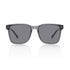 Classic Square Sunglasses for Men Women, Polarized UV400 Shades with Integrated Nose Pads & Crystal Tip, Trendy Rivet Decor E
