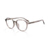 Lightweight 12.9g Crown Frame Glasses for Men Women, Non Prescription Fashion Eyewear with Spring Hinges, Anti-Slip Clear Gla
