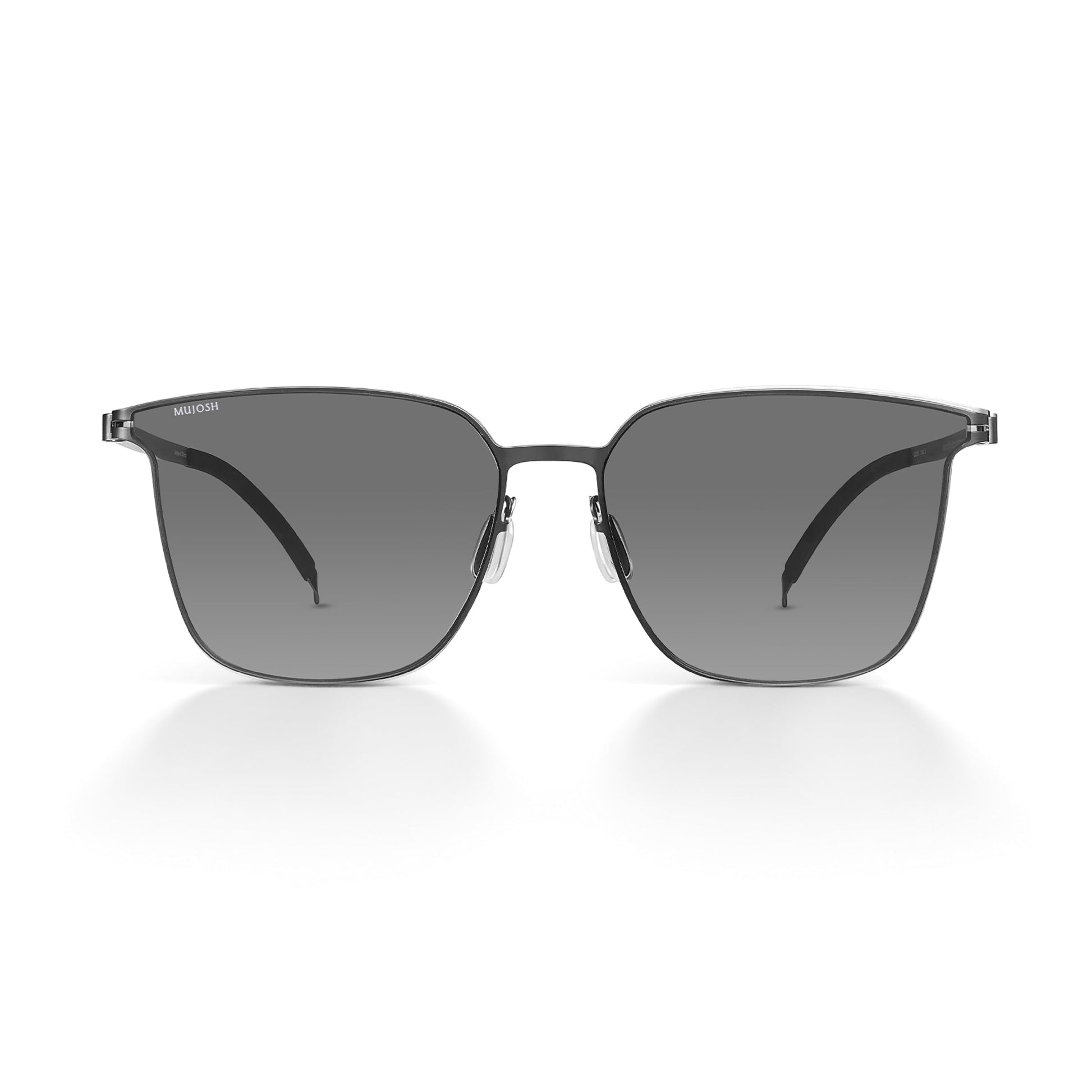 Screwless Polarized Cat-Eye Metal Shades Sunglasses for Women Men, Brand of EssilorLuxottica