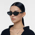 Vintage Narrow Cat-Eye Sunglasses for Women Men, Exclusive Eyewear Brand of EssilorLuxottica