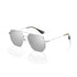 Geometric Polygon Aviator Sunglasses for Men Women, Lightweight Double Bridge Shades for Driving, Fishing & Fashion Accessori