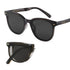 Square Folding Sunglasses for Women Men UV Protection Anti-Glare, Exclusive Eyewear Brand of EssilorLuxottica
