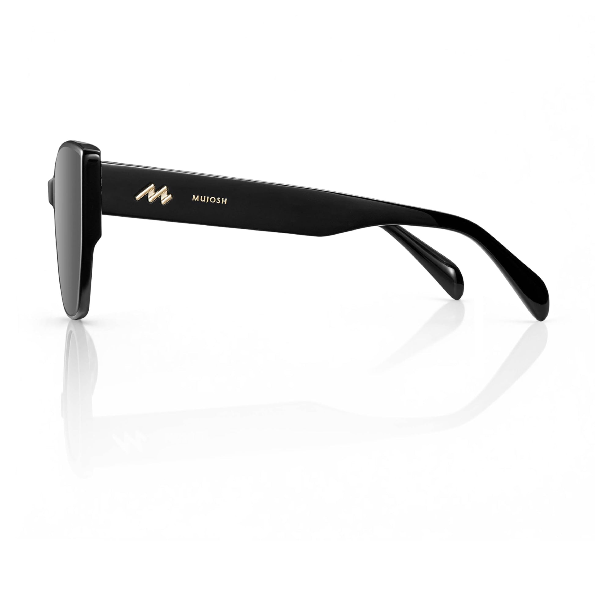 Cat Eye Sunglasses UV400 Trendy Acetate Exclusive Brand of EssilorLuxottica