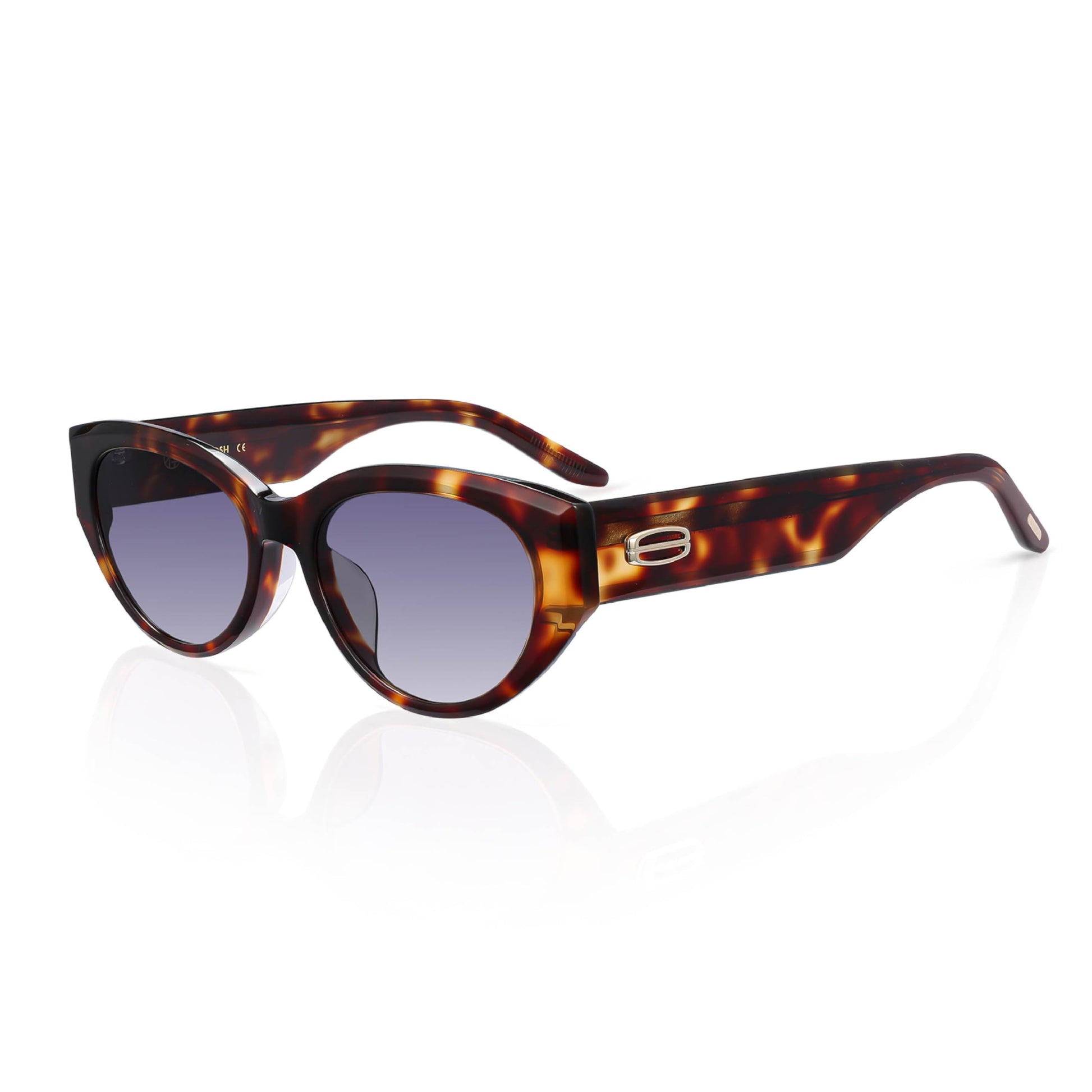 Vintage Narrow Cat-Eye Sunglasses for Women Men, Exclusive Eyewear Brand of EssilorLuxottica