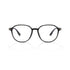 Lightweight 12.9g Crown Frame Glasses for Men Women, Non Prescription Fashion Eyewear with Spring Hinges, Anti-Slip Clear Gla