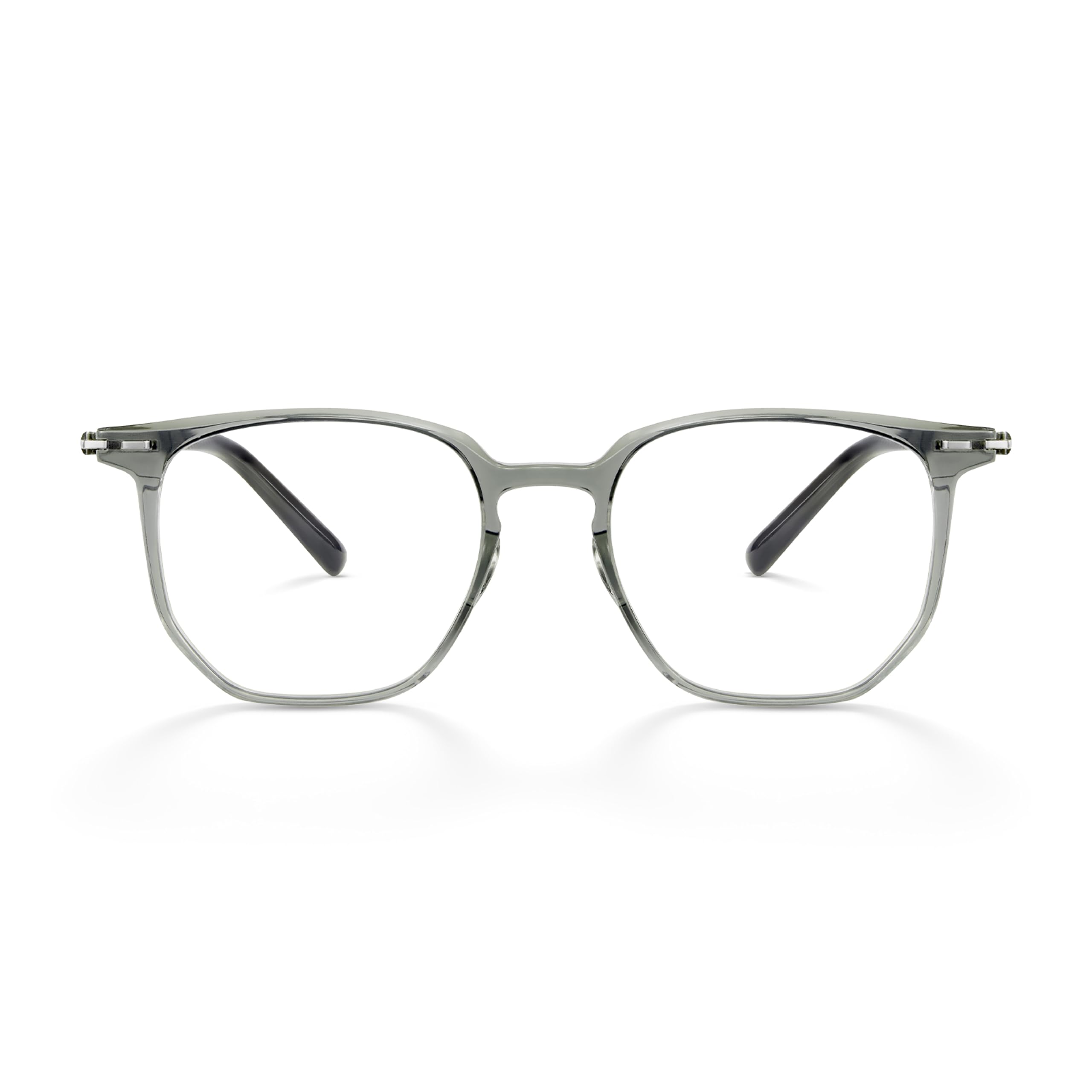 Ultem 9.6g Glasses Frames for Women Men, Lightweight Geometric Square Eyewear with Mortise-Tenon Hinge, Fashion Optical Frame