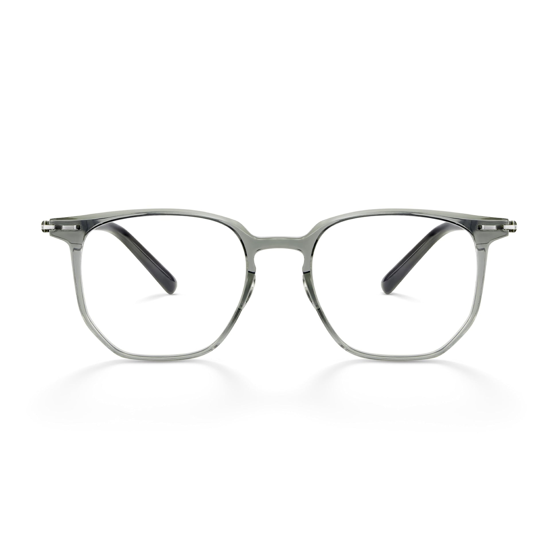 Ultem 9.6g Glasses Frames for Women Men, Lightweight Geometric Square Eyewear with Mortise-Tenon Hinge, Fashion Optical Frame