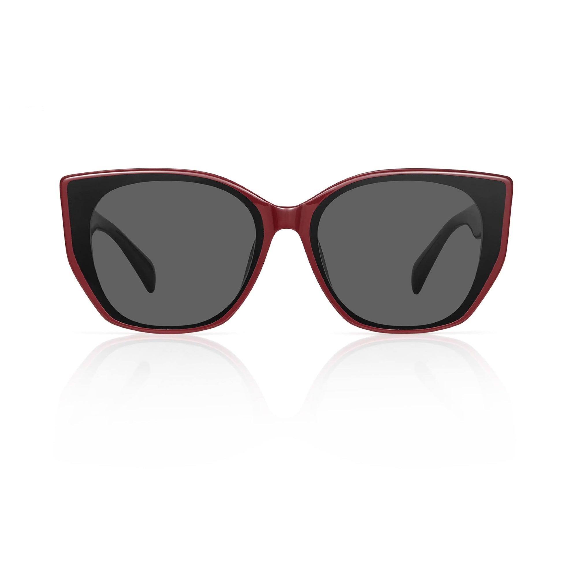 Cat Eye Sunglasses UV400 Trendy Acetate Exclusive Brand of EssilorLuxottica