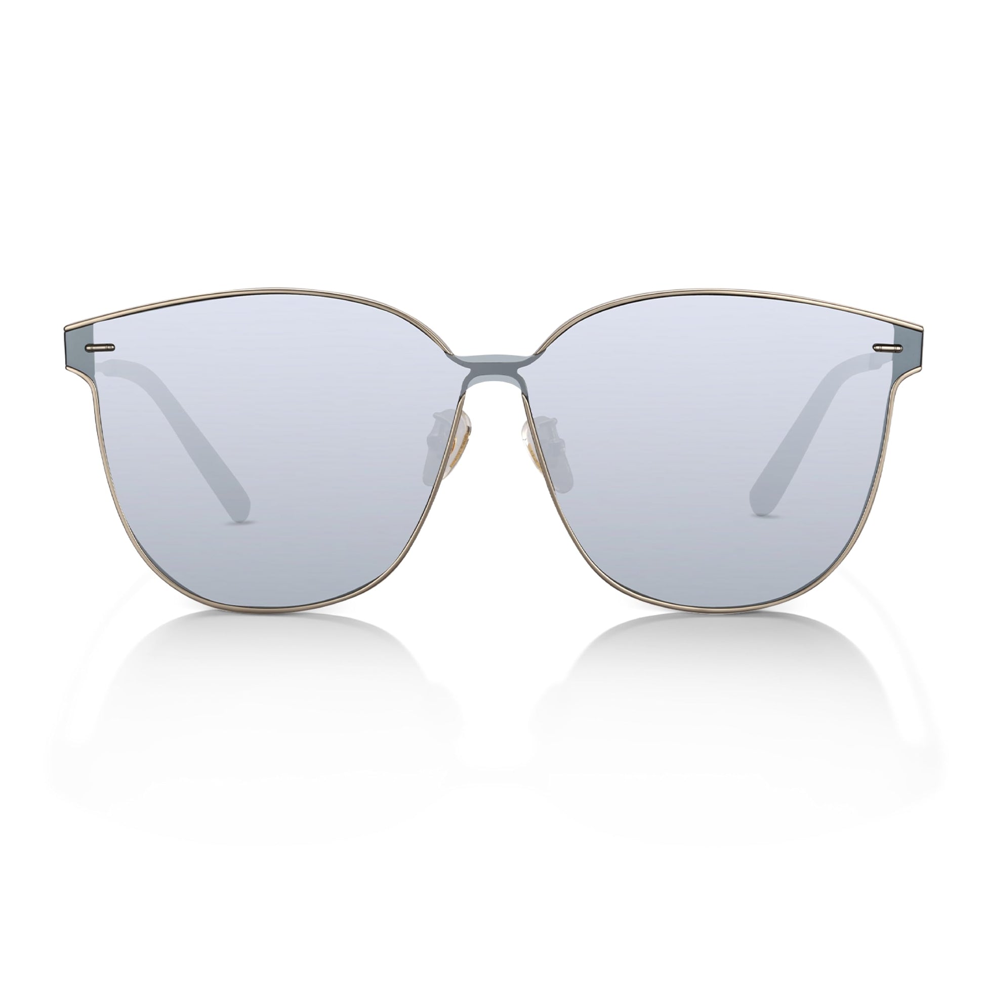 Retro Square Polarized Oversized Sunglasses UV400 Protection for Women Men